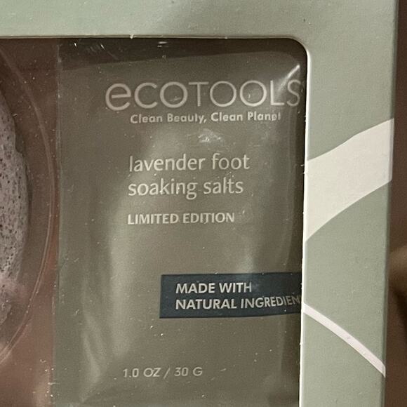 Ecotools Cleanse Kit Shower Gloves Body Brush Pumice Stone Foot Soak NWT - Picture 8 of 8